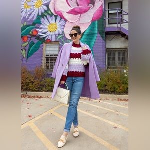 J. Crew Daphne Boiled Top Coat in Italian Boiled Wool